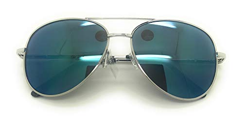 Bifocal Reading Sunglasses for Women or Men 100% UVA & UVB Aviator Mirrored Lens