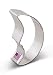 Ann Clark Man in the Moon Cookie Cutter - 3 Inches - Tin Plated Steel