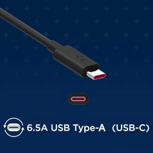 Image of Original TurboPower USB-A 3.0 to USB-C Data /Charging Cable [3.3ft Cable] for Motorola Edge 60 Fusion /Edge 50 Fusion /Edge 50 Ultra /G45 /G54 /G64 /E40 (3+3 Month Warranty) (Moto-A-to-C-CBLE)