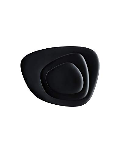 Plato mediano Kartell Namaste opaco negro miniatura 1