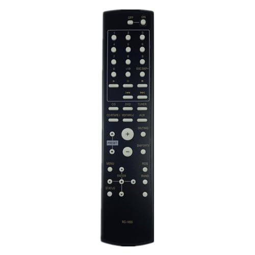 VlHpnpe Mando a distancia universal de repuesto para receptor de amplificador auditivo RC1055 DRA-500 DRA-500AE para receptor remoto OEM