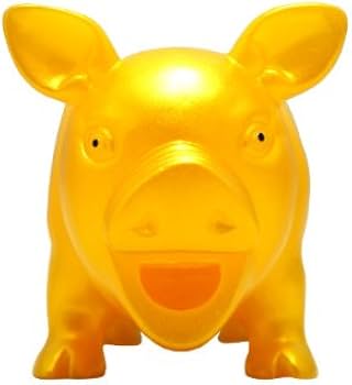 Amazon.co.jp: Boo豚 鳴く縁起豚 金の豚（小） : おもちゃ