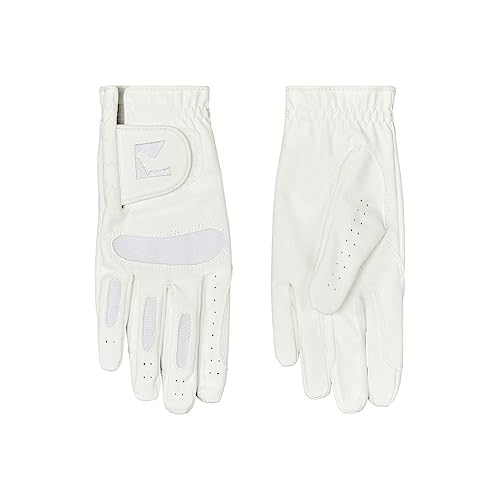 Dover Saddlery Riding Sport Ready to Ride Show Gloves, Color: White, Size: 6