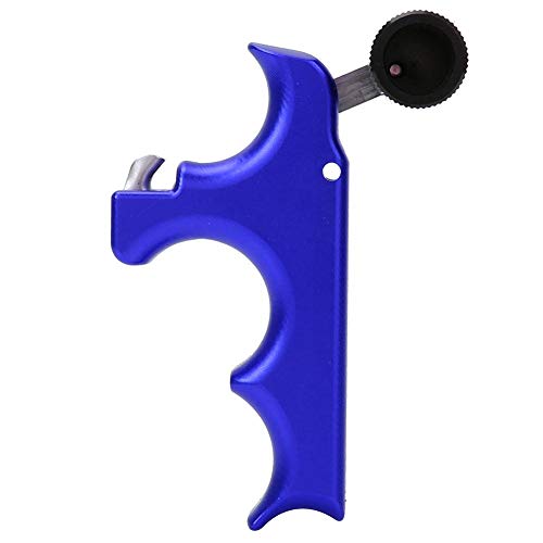 Zer one Archery Release Aids,Stainless Steel Bow Hinge Release,Thumb Caliper Compound Bow