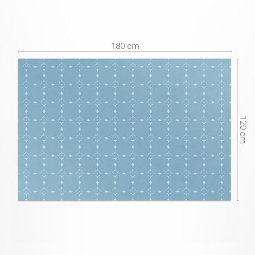 Tapis de sol vinyle extérieur imperméable 120x180 pour jardin - 4