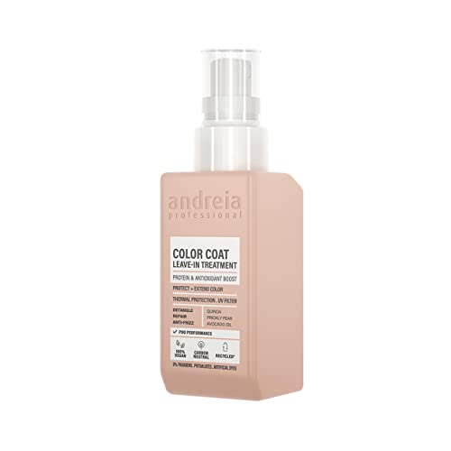 Andreia Tratamiento profesional para reparación de cabello de 100 ml en spray - Cabello dañado, teñido y dañado, antiencrespamiento, desenredar y extender el color