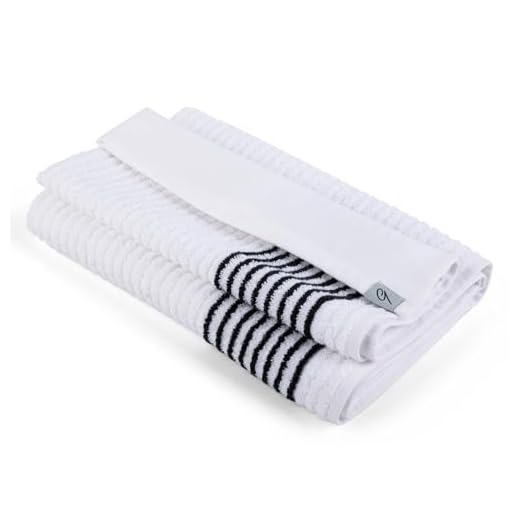 E9 GOLF Caddy Towel - Large 22" x 44" Caddie Style Golf Towel Design, Use The Same Golf Towel That Tour Players Use, Simple, Clean Design, White with Black Stripes
