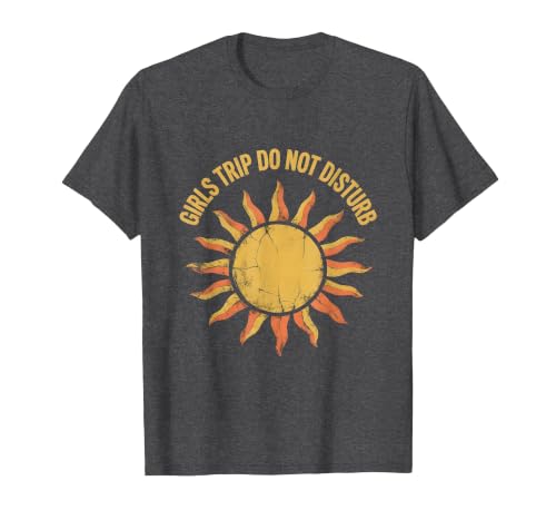 Girls Trip Do Not Disturb 2025 Design T-Shirt, Men, Dark Heather Grey, Large