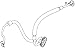 GM Genuine Parts 15-33262 (15250411) Air Conditioning Compressor and Condenser Hose Assembly