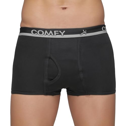 Image of Amul Comfy Men's Trunk Underwear | Soft Outer Elastic | Soft Waistband | Breathable Comfortable Innerwear | Pack of 2 | Color May Vary