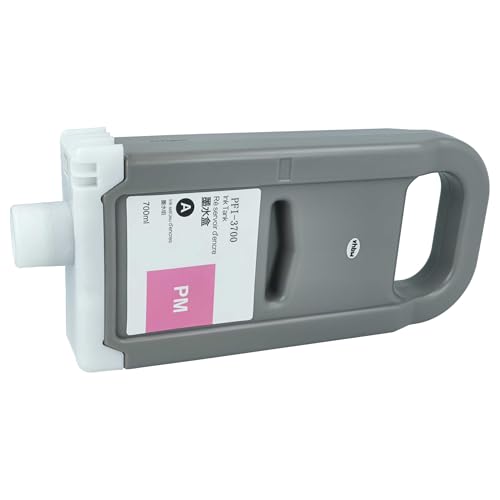 vhbw Tintenpatrone Photo Magenta kompatibel mit Canon Imageprograf iPF PRO-4600, iPF PRO-6600 Drucker (kompatibel, 700ml)