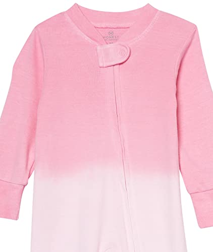 Image of HonestBaby Baby 2-Pack Organic Cotton Footed Pajama Sleep & Play