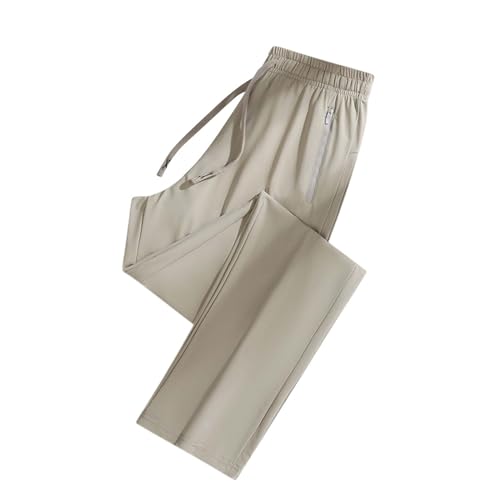 Stretch Active Pants for Women Over 50 Beeswan Stretchy Ice Silk Pants Quick Drying Comfy Fit Pant