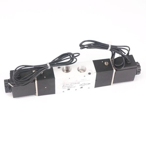 Válvula solenoide 4V120-06 para controlar cilindros neumáticos de doble efecto 110V 2