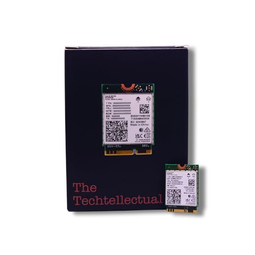 Image of Wireless BE200 NIC Gigabit Tri-Band Wi-Fi 7 IEEE 802.11a /b /g /n /ac /be /ax Bluetooth 5.4 WiFi Card for Laptops with M.2 Key E Interface BE200NGW (Card Only; No Accessories; Not Compatible with AMD)