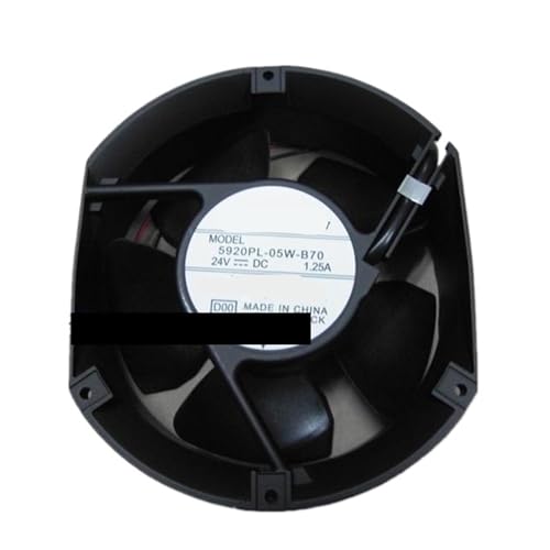 Ventilateur 5920PL-05W-B70 DC 24V 1.25A pour refroidissement industriel axial de châssis