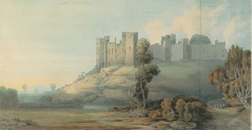 Affiche Impression Prints Toile Château de Ludlow 60x90cm Salon