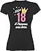 18. Geburtstag - 18 Geburtstag Mädchen Princess 2004 - L - Schwarz - Geburtstag 18 - L191 - Tailliertes Tshirt für Damen und Frauen T-Shirt
