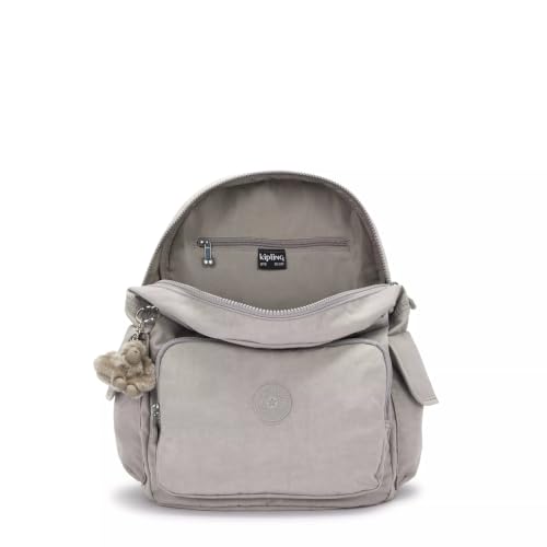 Kipling Damen City Pack Medium Rucksack, Grau Gris, 10.5" L x 14.5" H x 6.75" D, City Pack Medium Rucksack – Ansicht 3