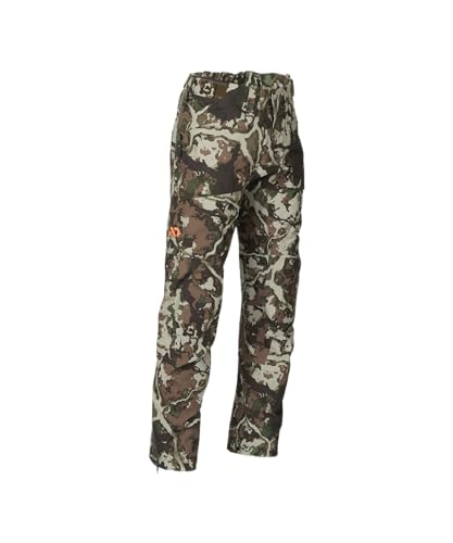 First Lite Men's Omen Stormshelter Pant - Waterproof Durable Camo Hunting Rain Pants