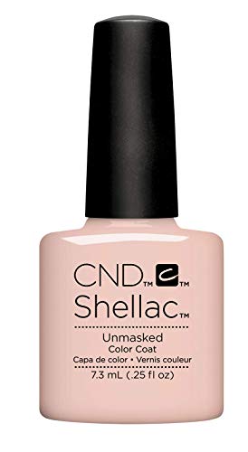 CND Shellac Gel Nail Polish, Long-lasting NailPaint Color with Curve-hugging Brush, Nude/Brown/Tan Polish, 0.25 fl oz