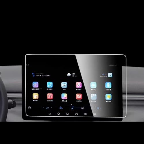 Film protecteur d'écran BYD Chazor 15.6'' en verre trempé pour navigation GPS 2022-2024
