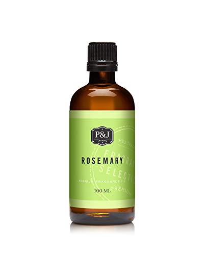 Image of P&J Fragrance Oil Rosemary 100ml - Candle Scents, Soap Making, Diffuser Oil, Fresh Scent