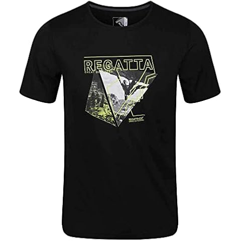 Camiseta Regatta Fingal V de secado rápido con estampado gráfico Cover