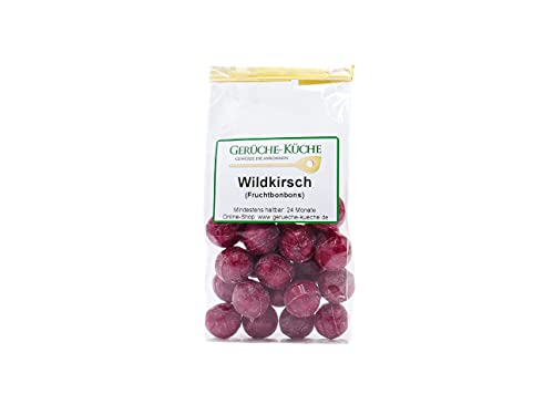 Wildkirsch Bonbons | 120g | Fruchtbonbons | Wildkirsche | Kirsch Bonbons | Wildkirschbonbons | Wildkirsch-Bonbons | Früchte-Bonbons | Bonbons mit Wildkirschgeschmack | Gerüche-Küche |