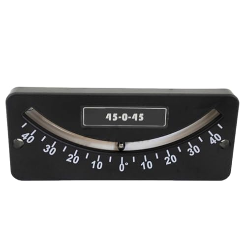 Ship Inclinometer - Minii Protractors Measuring Instruments, Long Lasting Shatter Proof Indicator | Wear Resistant Skiing and Snowboarding Meter, Durables Trail Inclinometer Wide Applicable for Ship