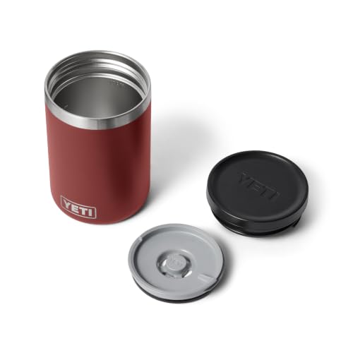 Image of YETI Rambler 16 oz Food Jar, Vacuum Insulated, Stainless Steel, With Airtight Lid, Stag Red