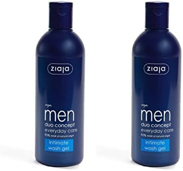 Ziaja MEN Gel de higiene íntima para hombre (Paquete de 2)