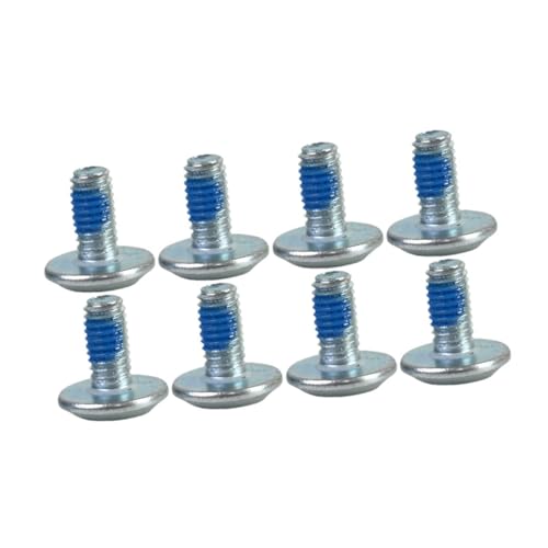 Yiju Roller Skate Replacement Accessories Skating Screw Skate Wheel Screw Skate Wheel Axles Repair Kit, 8Pcs M6 10