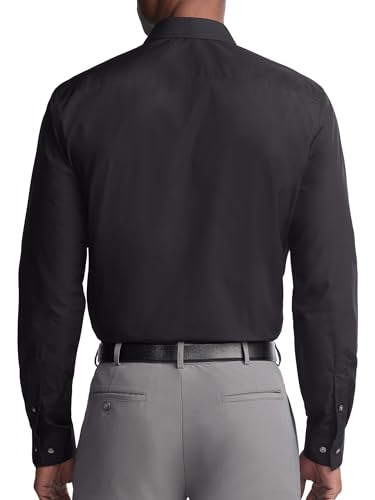 Image of Van Heusen Men's Poplin Regular Fit Solid Point Collar Dress Shirt