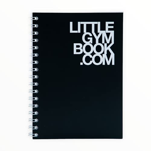 Little Gym Book - Agenda de entrenamiento A6 - Establece metas, registra entrenamientos, realiza un seguimiento de las medidas corporales y de los mejores registros