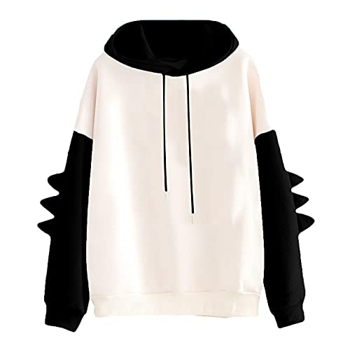 Generisch Cárdigan estampado para mujer, traje formal, manga larga, negocios, oficina, chaqueta, abrigo, blusa, chaqueta gruesa de forro polar para mujer, Negro , S