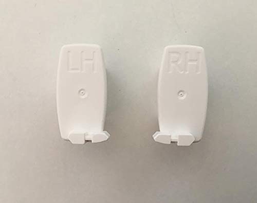 Blindspares Locking End Cap Set roller blinds bottom bar