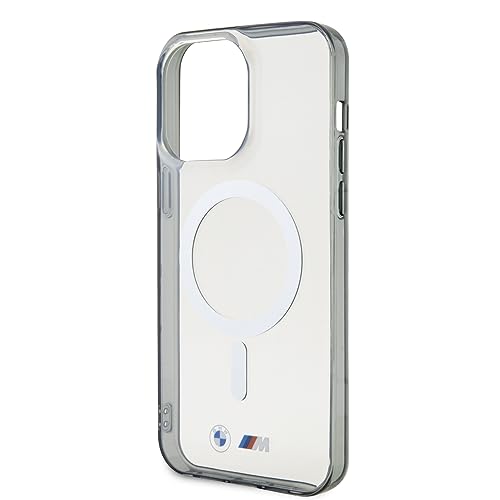 Coque iPhone 15 Pro Max BMW M MagSafe transparente coque de protection