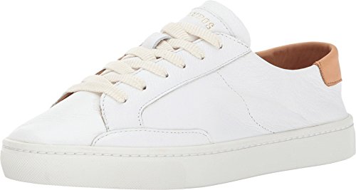 Soludos Women s Ibiza Classic Lace-up Leather Sneakers White