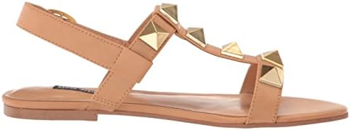 Nine West Women's LANDER3 Sandal, Natural, 8 | Image 5