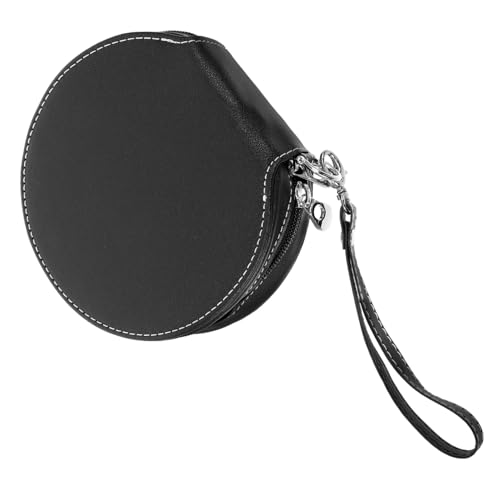 TOBBOMEY Estuche para CD Coche Portátil Capacidad Discos Organizador Resistente con Protección contra Polvo y Arañazos para Viajes y Uso Diario