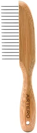 Pettine Disaggrovigliante Artero - In Bambù, Per Cani A Pelo Folto, Nature Collection - Foto 10