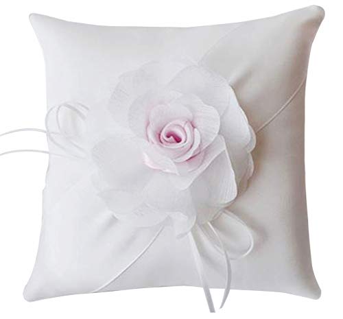 BETAULIFE Ring Bearer Pillow,Ring Bearer Cushion,Wedding Ring Pillow (R22) - Thumbnail 2