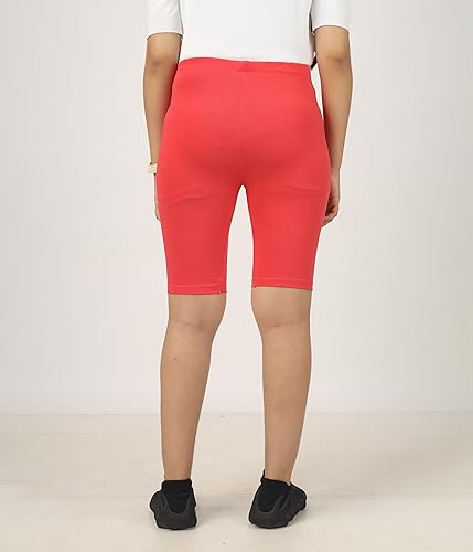 Image of KYDA Kids Girls's Stretchable Anti Bacterial Cycling Shorts, Yoga & Workout Gym Shorts