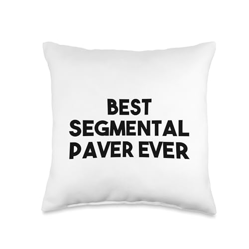 Segmental Paver Funny Throw Pillow