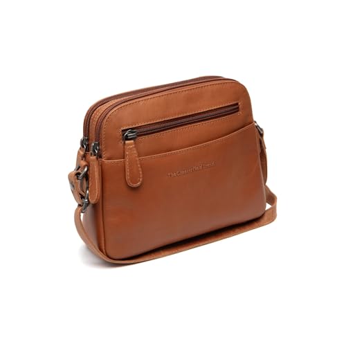 Sac à épaule bandoulière Vionne fini le désordre avec ce sac Cognac