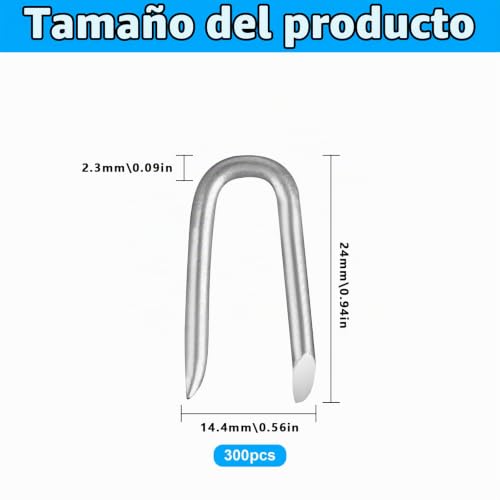 Grapas para alambre de púas 2 Imagen adicional