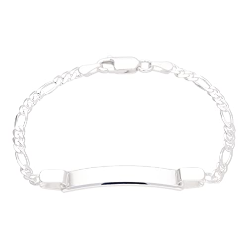 Gourmette Identité en Argent 925/1000 - Enfant