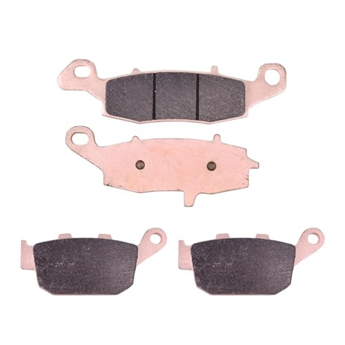 Bremsklötze hinten vorne Bremsbeläge Satz Set Für Suzuki XF650 Freewind XF 650 1997 1998 1999 2000 2001 2002 Low Dust 650cc Motorrad Pads Discs Kit(Copper Front Rear)