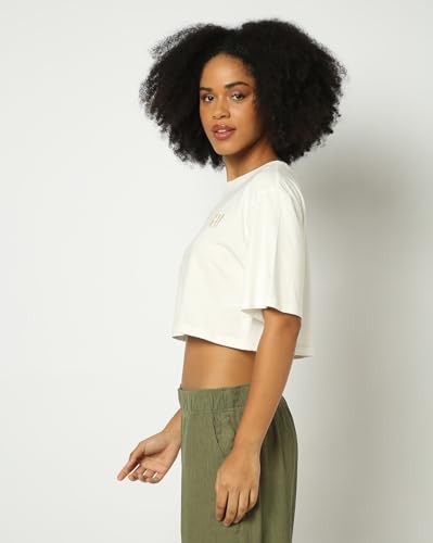 Image of GAP Women Loose Fit Short Sleeves Round Neck T-Shirt